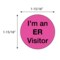 Nevs Visitor Pass - ER Visitor 1-15/16" circle VP-15310 - alternate 2